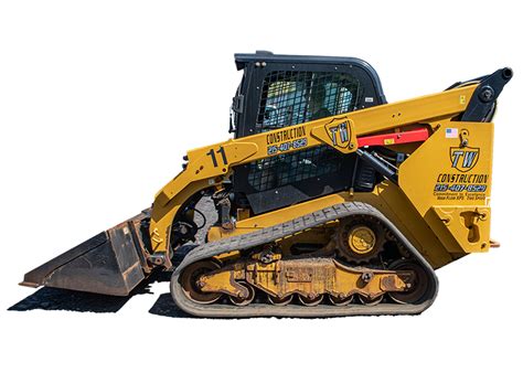 deforester track skid steer rental|skid steer bucket rental.